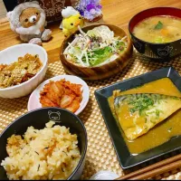 Snapdishの料理写真:鶏肉の五目ごはん|かんきちさん