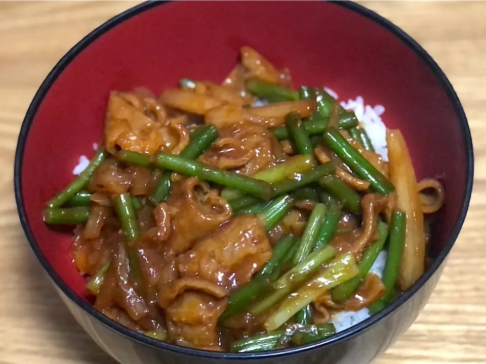 Snapdishの料理写真:☆こてっちゃん丼|まぁたんさん