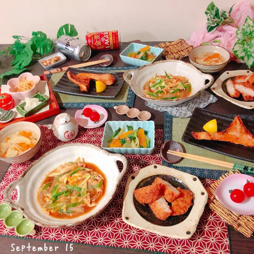 Snapdishの料理写真:【おうちごはん / 9月15日】|ぷらっとさん