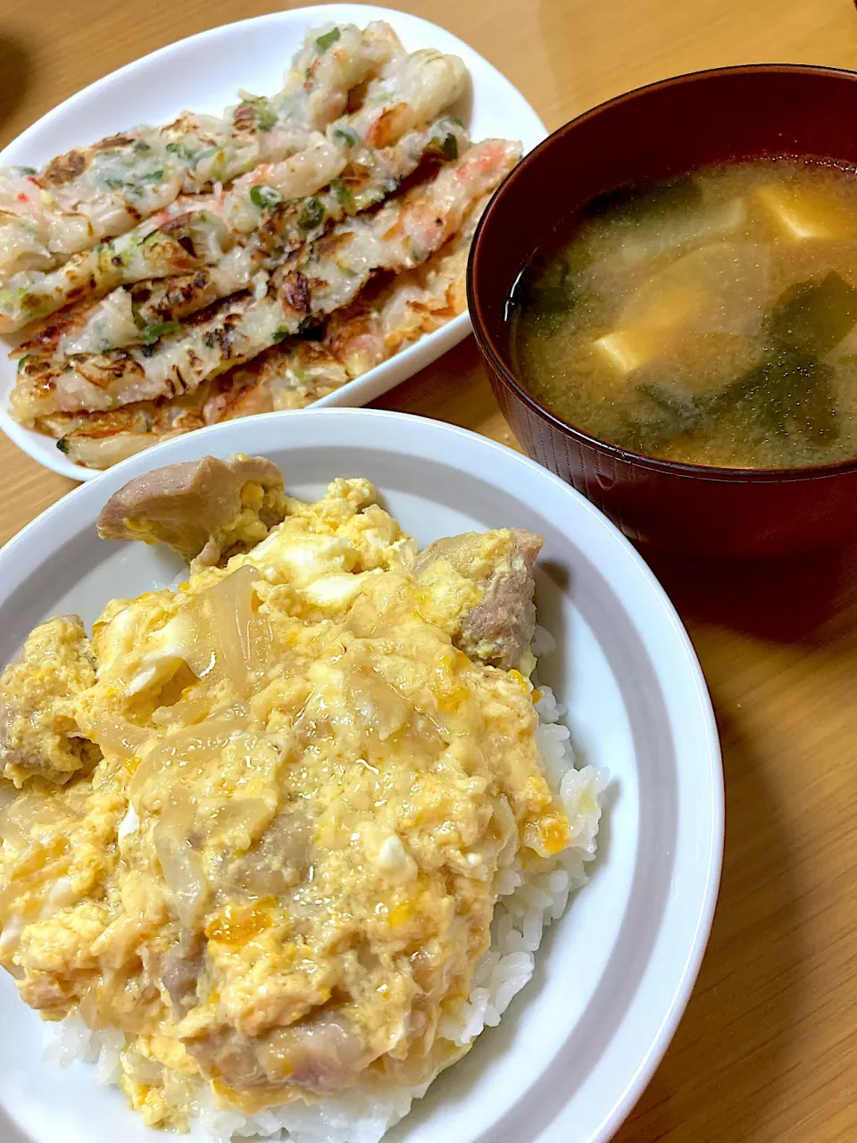 親子丼&大根餅|sinさん