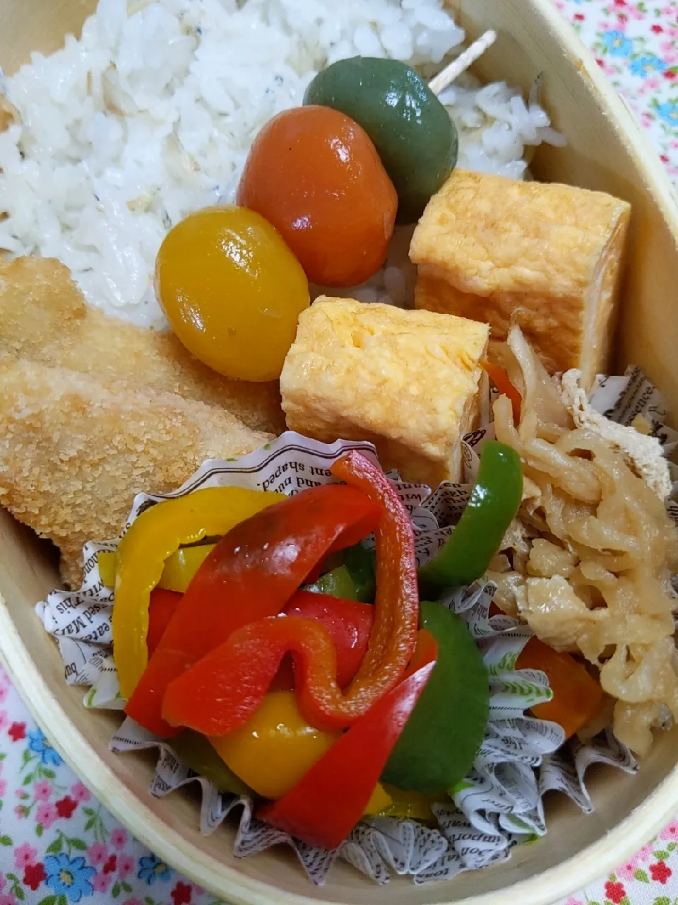 今日のお弁当|おてんば☆スマイルさん