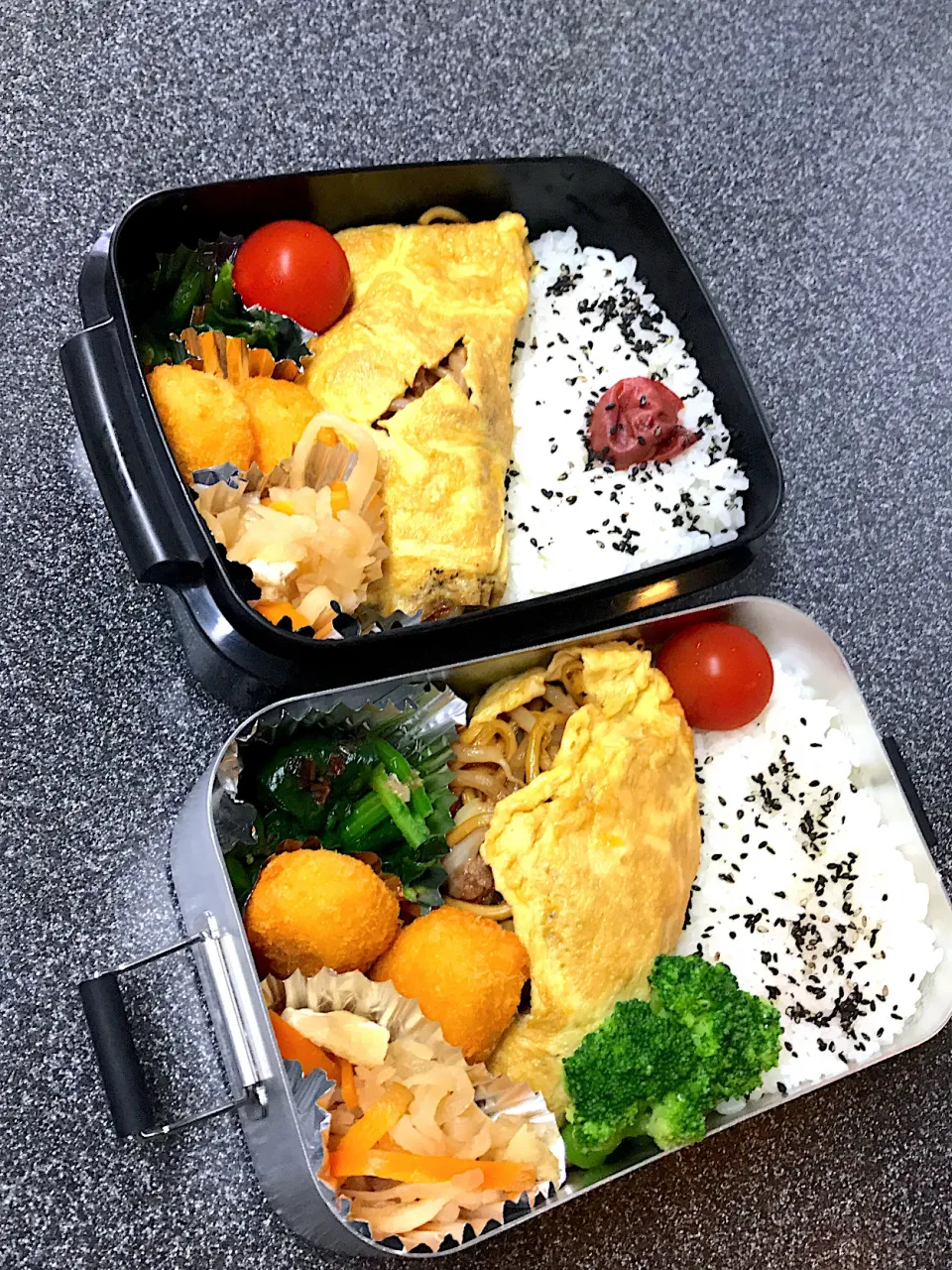 今日のお弁当♪オムそば|ミキのんさん