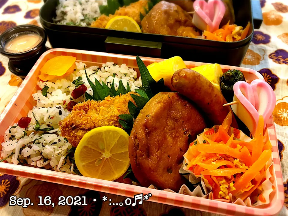 Snapdishの料理写真:2021/09/16お弁当〜♡|いく❤️さん