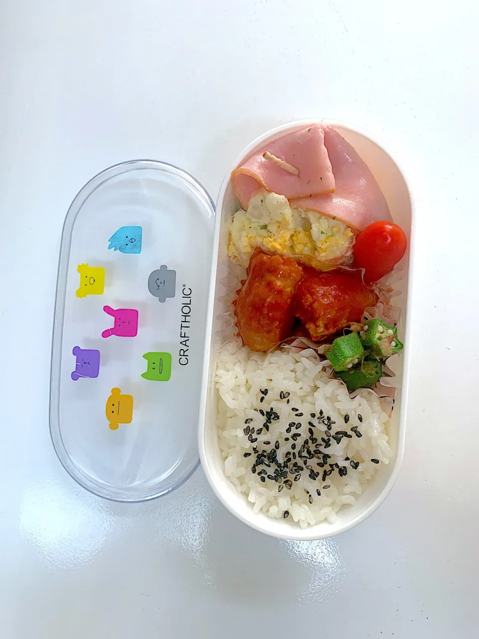 Snapdishの料理写真:2021,9/16 高３娘のお弁当🍱|naoちんさん