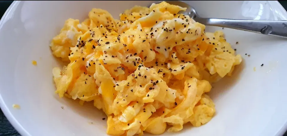 Good morning scrambled eggs 🤤😋😍🐣🌻🦋🐛16 Sep 2021|🌷lynnlicious🌷さん