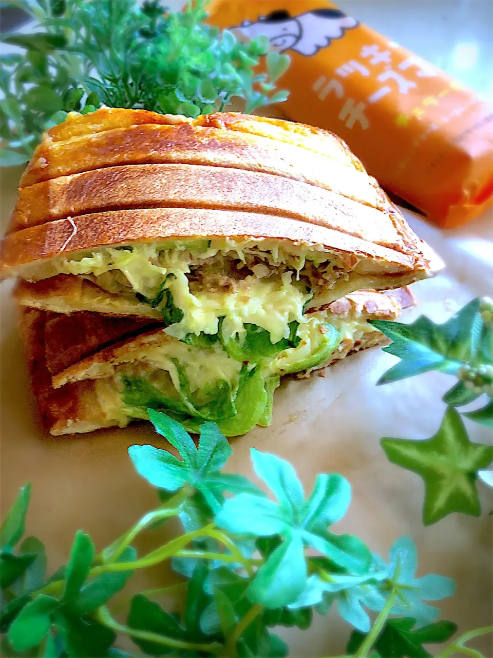 背徳のホットサンド🥪|みゆきさん