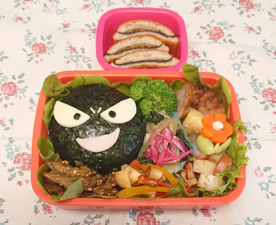 ゴースおにぎり弁当❤️|みちゅあしさん