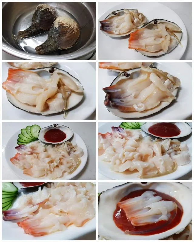 clam sashimi|steven z.y.さん