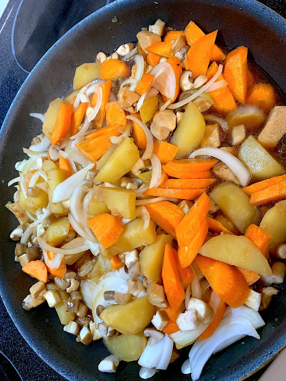 BraiSeD ChiCkEn WiTh VeggiEs|GeMzKiTchさん