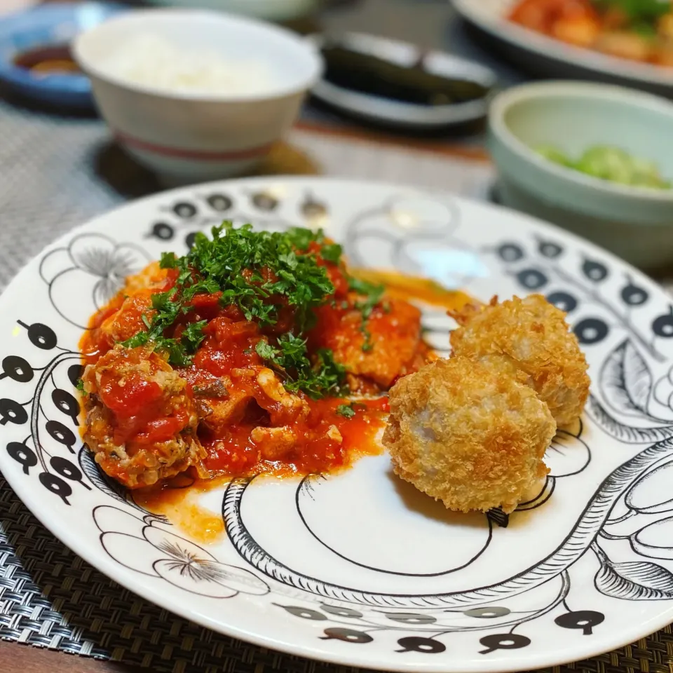 Snapdishの料理写真:洋食屋さん風のプレート|麻紀子さん