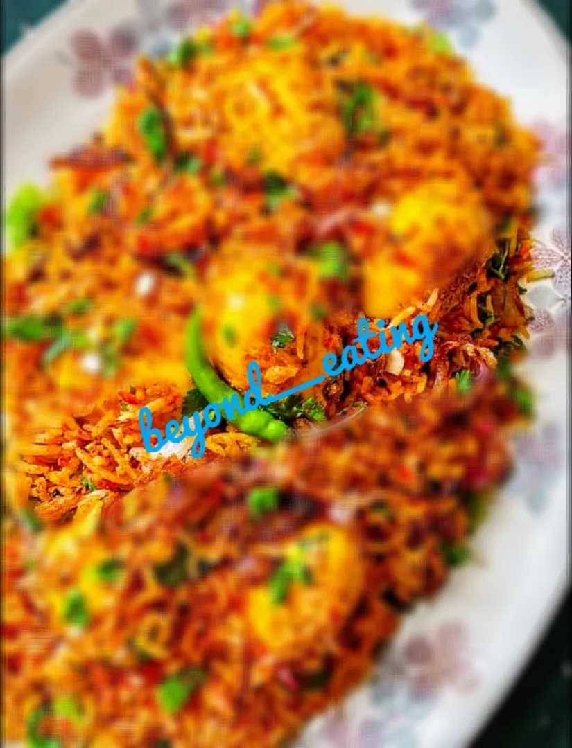 Egg Biryani (Indian)|Beyond Eatingさん