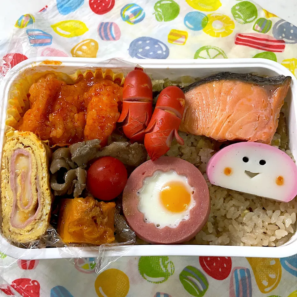 Snapdishの料理写真:2021年9月17日　オレ弁当♪|クッキングおやぢさん