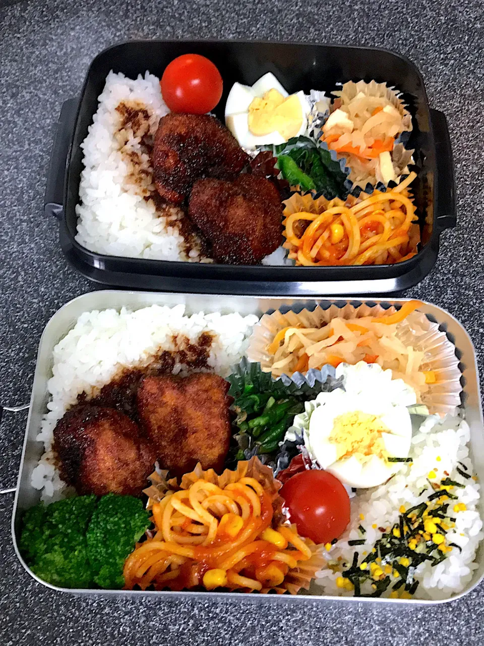 今日のお弁当♪ソースチキンカツ|ミキのんさん