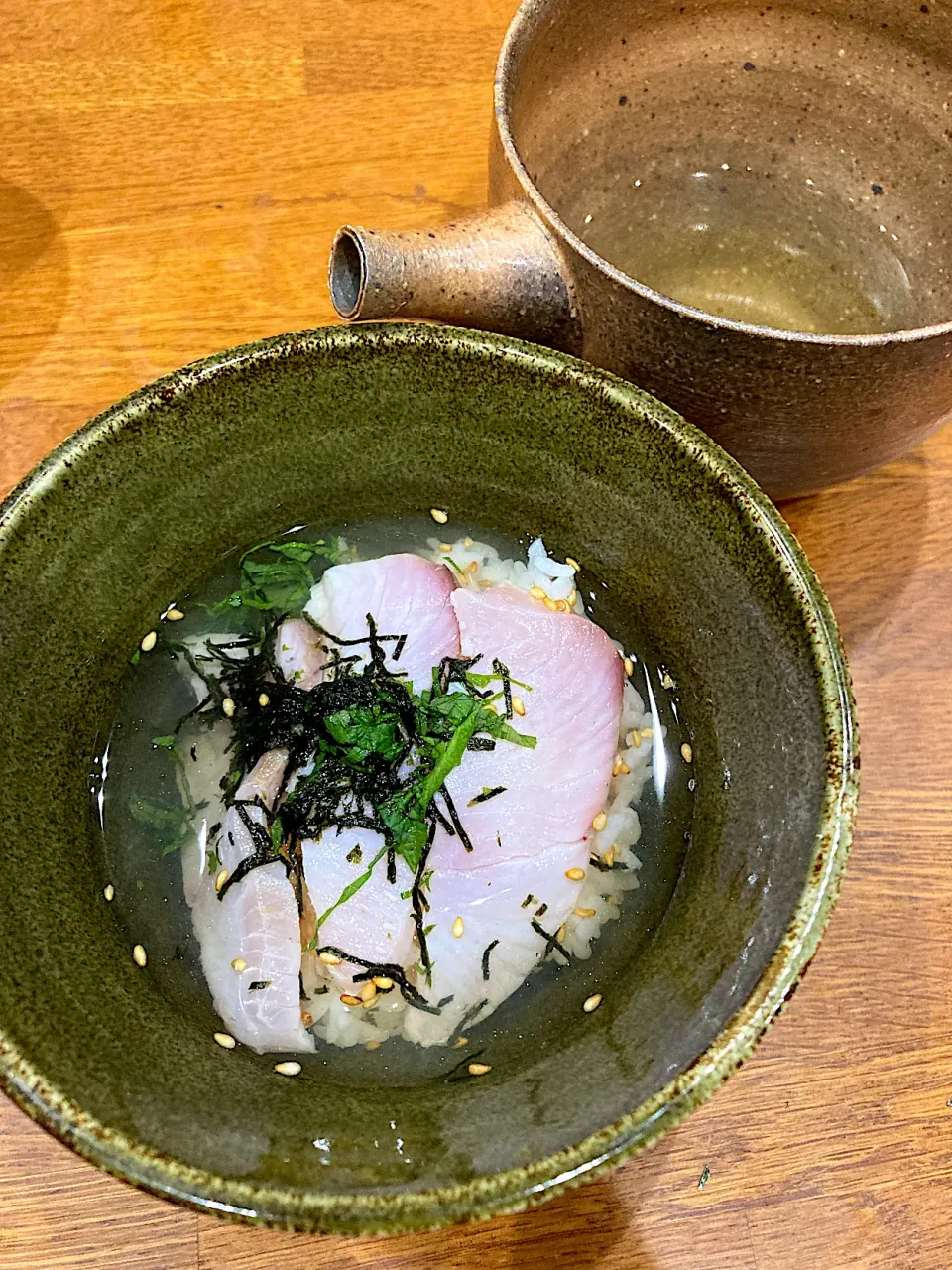 Snapdishの料理写真:友人の釣果で 晩ご飯の〆|sakuramochiさん