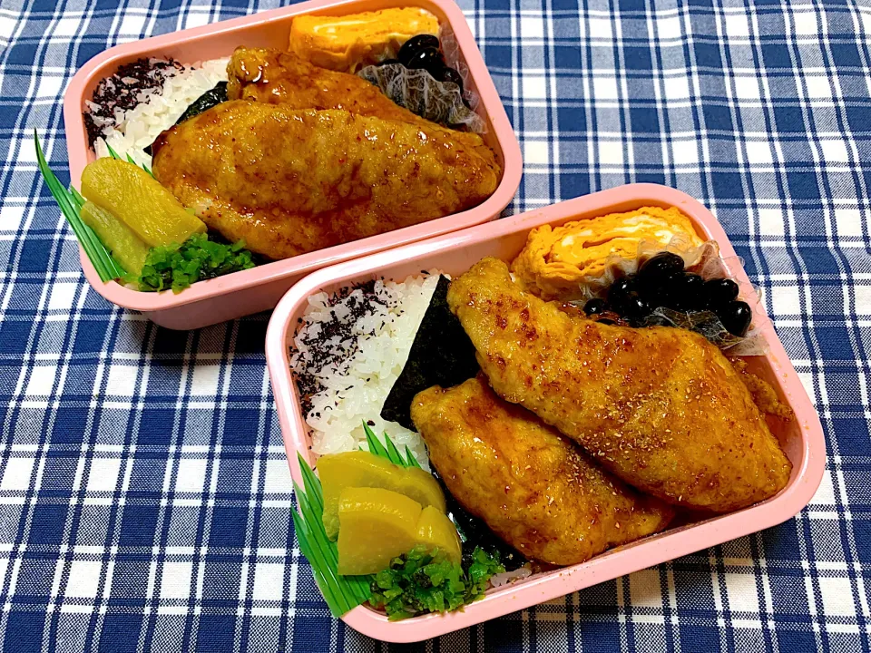 Snapdishの料理写真:照り焼きチキン弁当|kiusoudaiさん