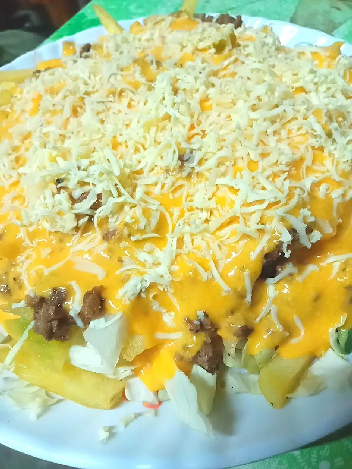 cheesey nachos|Hazel Grace Soldevillaさん