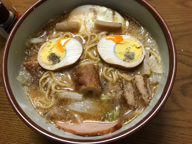 ラ王🍜、味噌味❗️(*^◯^*)✨|サソリさん