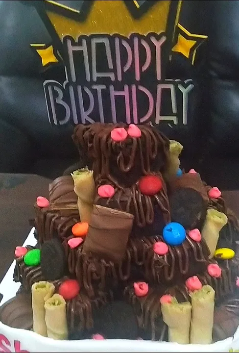 Brownies birthday cake|Harlina  (Malaysia)さん