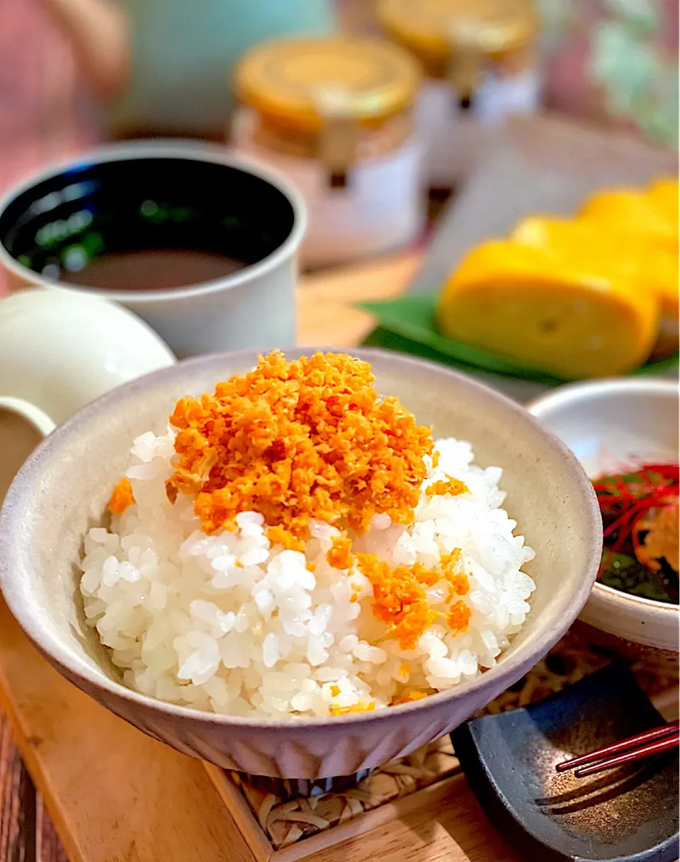 久世福商店の大人のしゃけしゃけめんたい✨✨私にしては珍しいご飯の友だけの投稿😊|AXさん