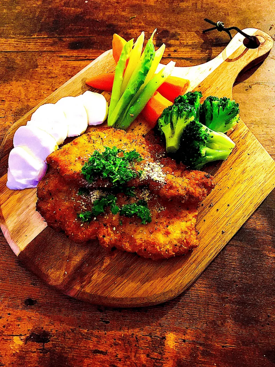 🇮🇹Cotoletta alla Milanese🇮🇹/🇦🇹Wiener schnitzel🇦🇹|RockinBluesさん