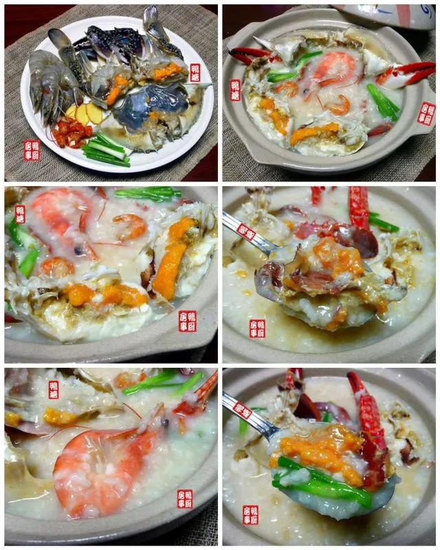 crab congee|steven z.y.さん