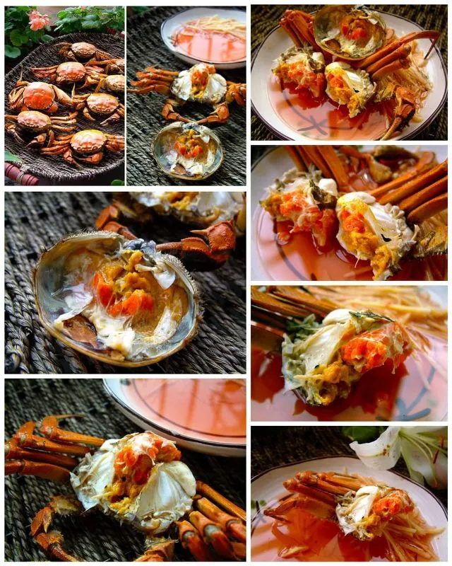 steamed mitten crab|steven z.y.さん