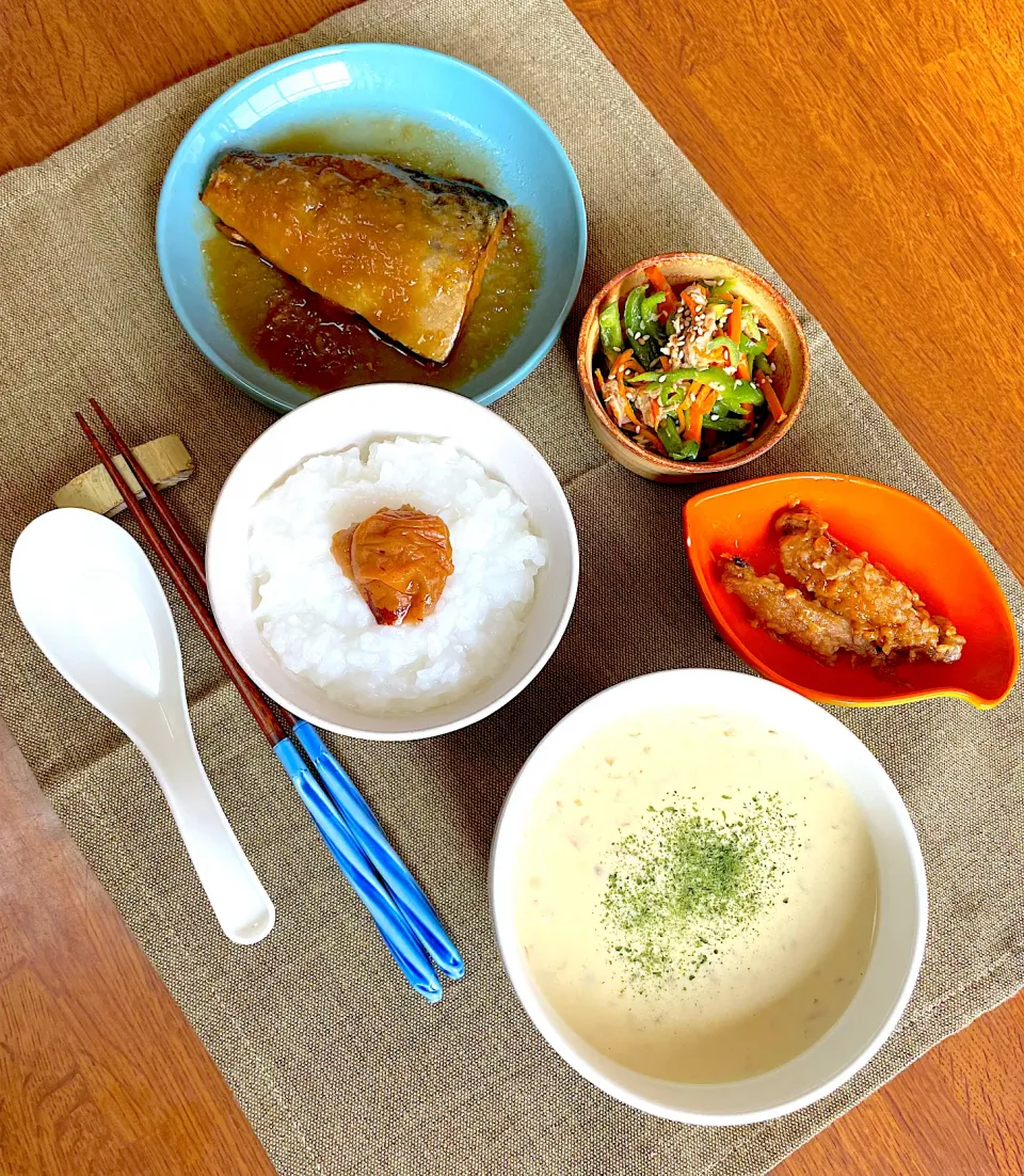 本日の朝ご飯🍚|かなさん