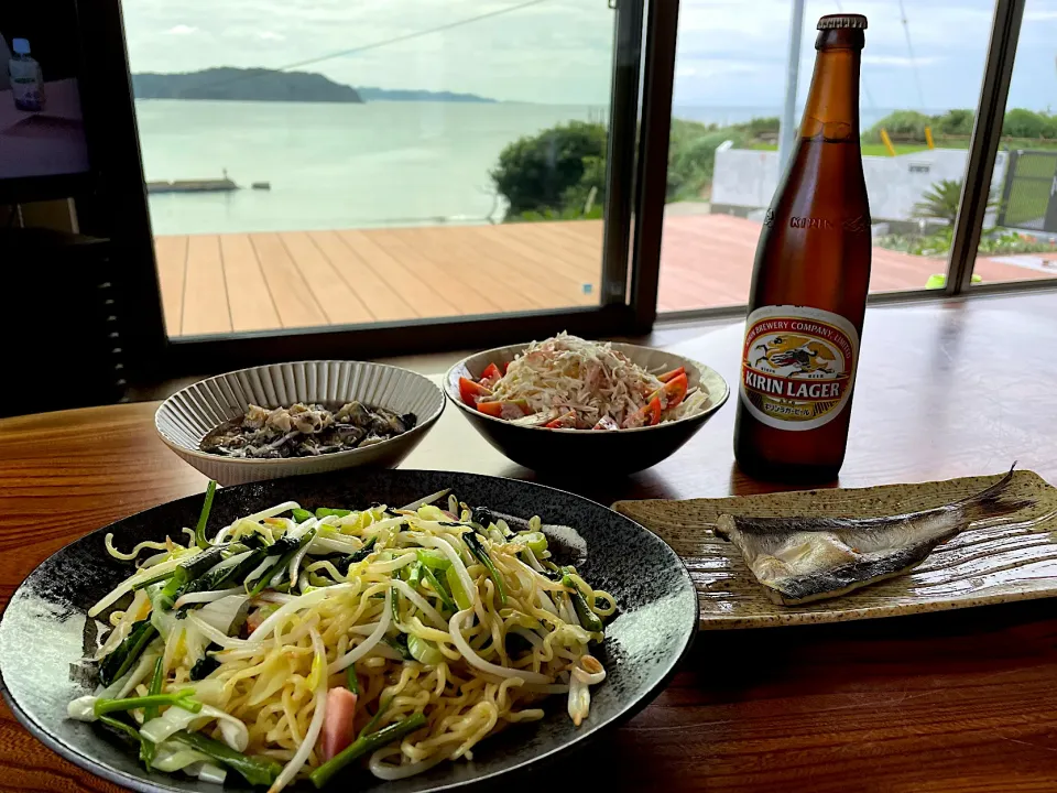 2021.9.19 塩焼きそば🍻🍻🍻|ゆみずさん