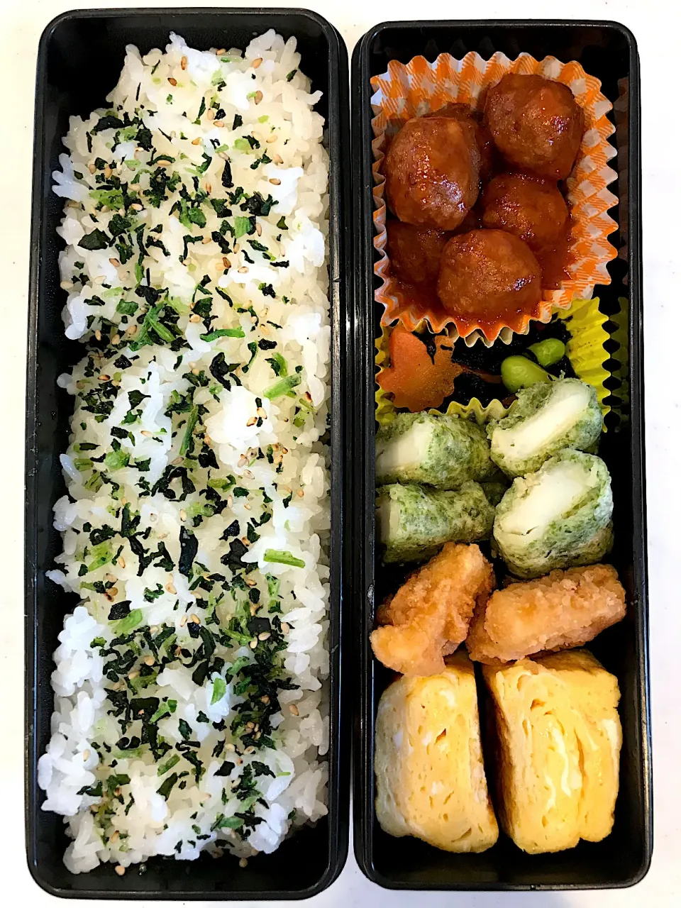 Snapdishの料理写真:2021.9.19 (日) パパのお弁当🍱|あっきーよさん