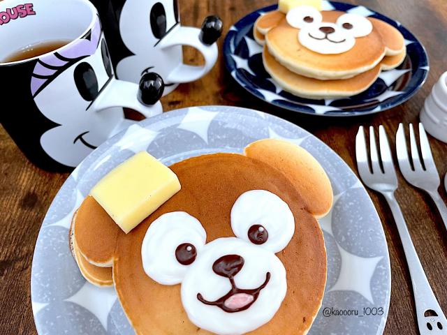 Duffy パンケーキパン & ホットサンドメーカー ダッフィー