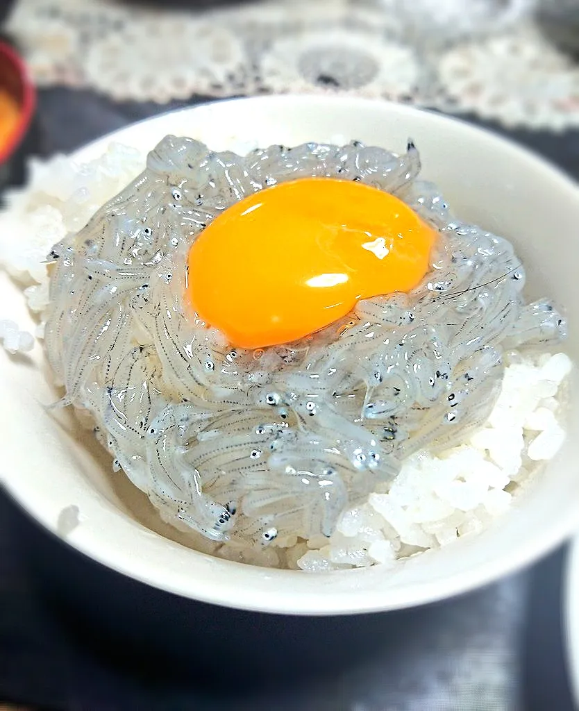 Snapdishの料理写真:生しらす丼|かのさん