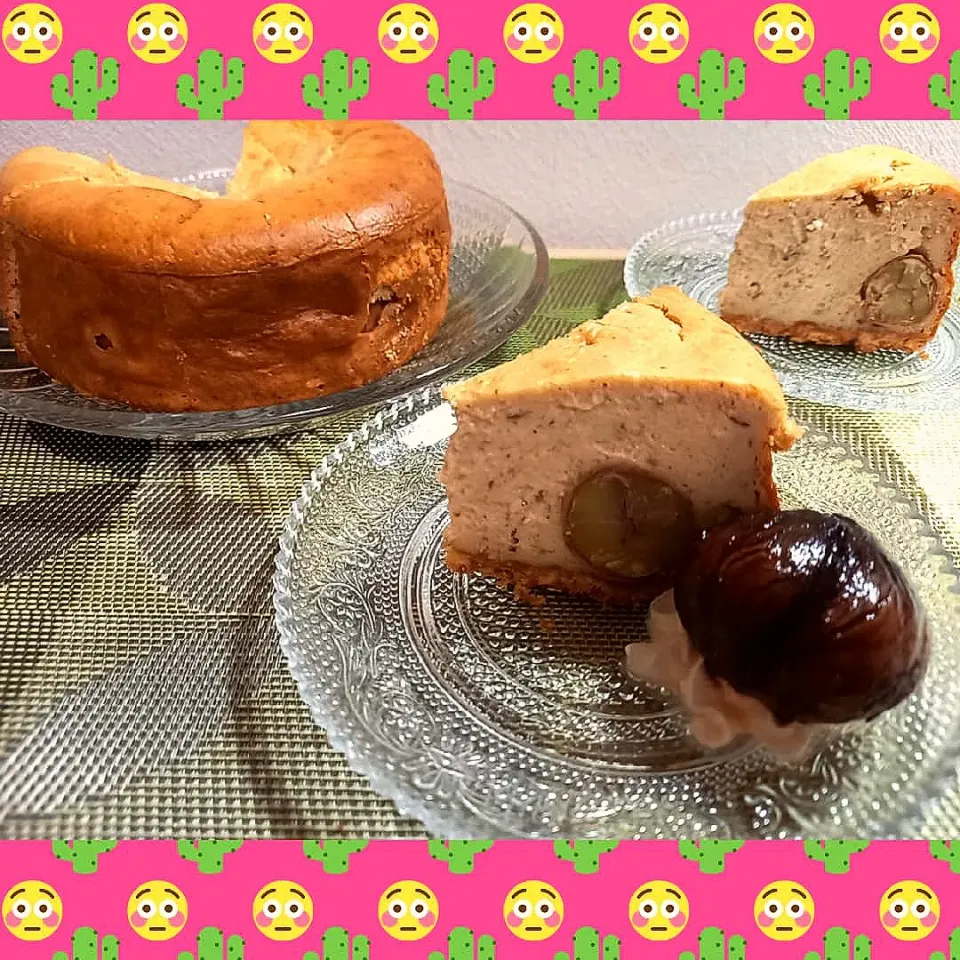 マロンチーズケーキ🌰|penterさん