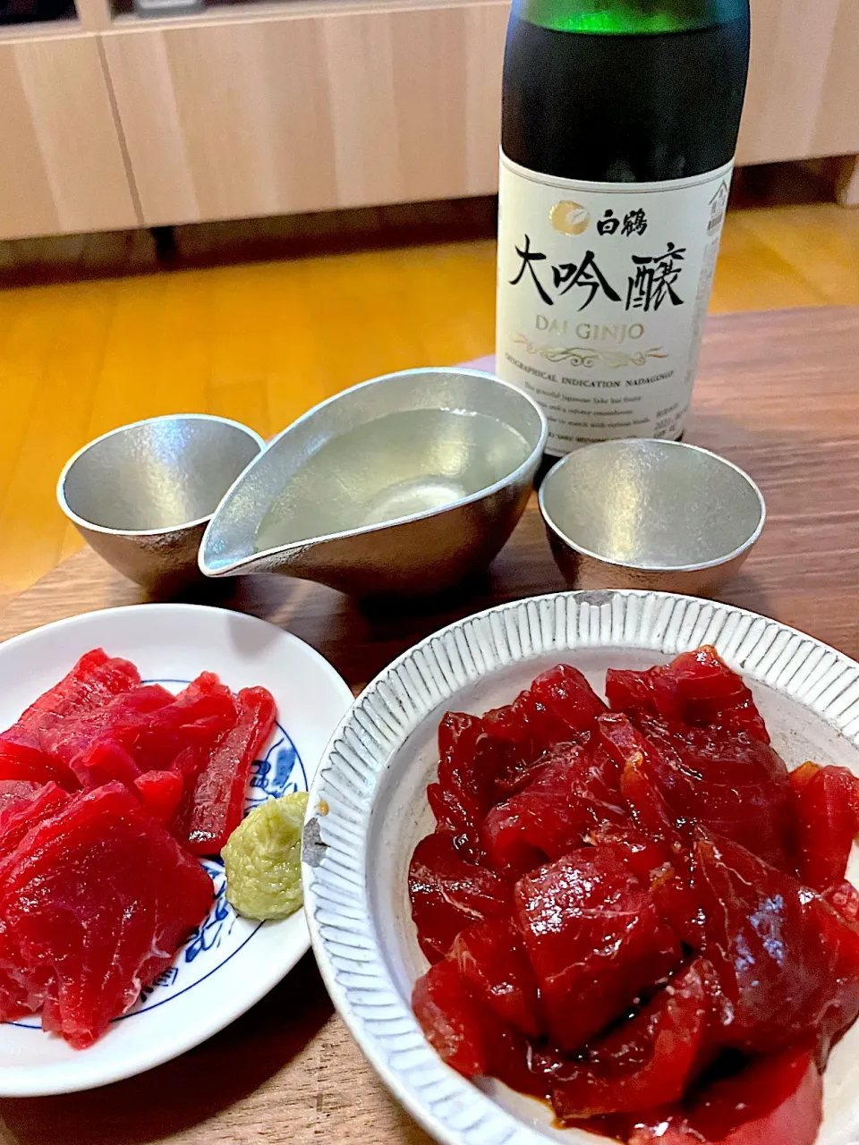 Snapdishの料理写真:木津市場のマグロ祭り|サマンサさん