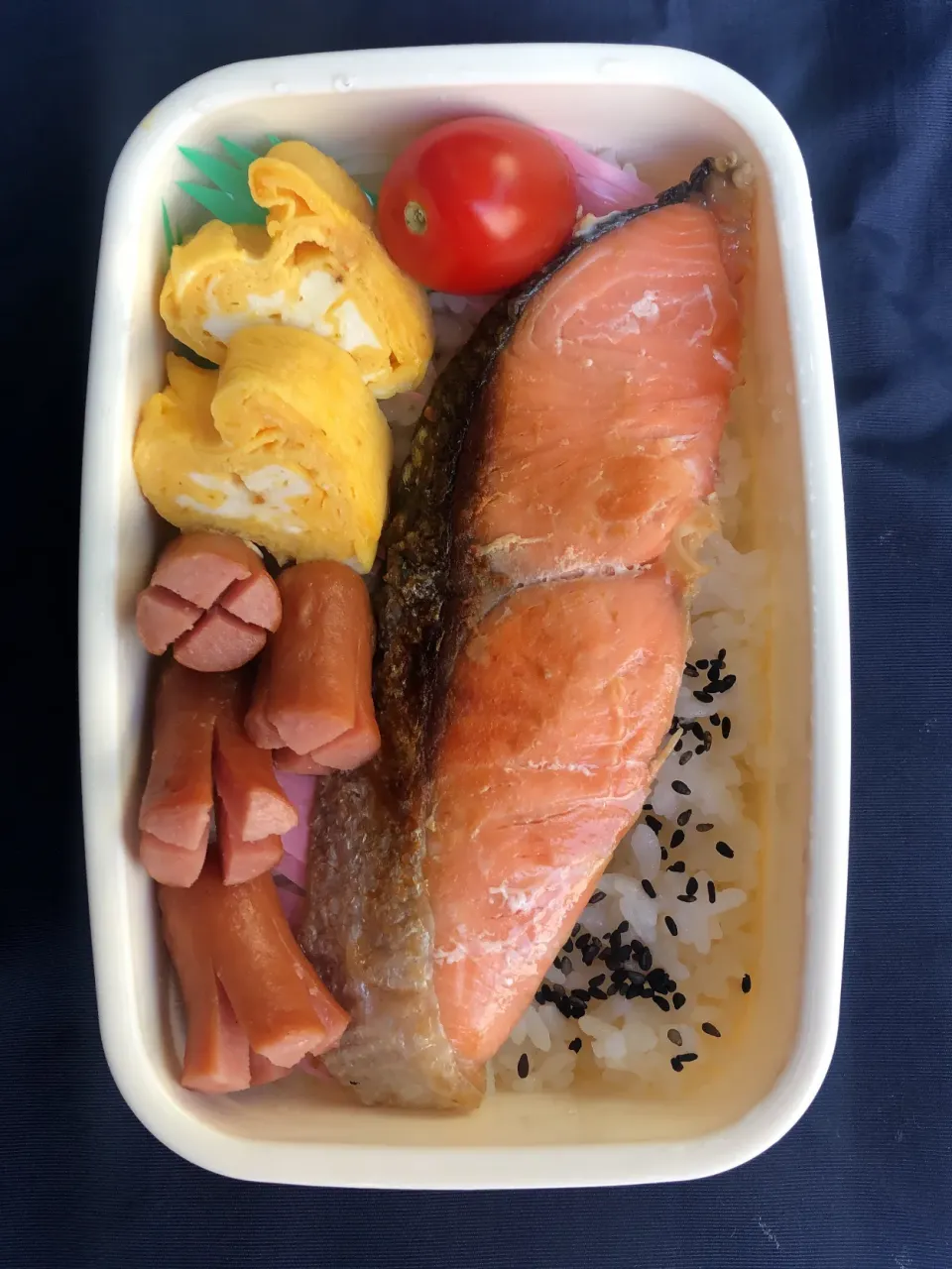 シャケの弁当【昼めし】|超絶トルーマン石6さん