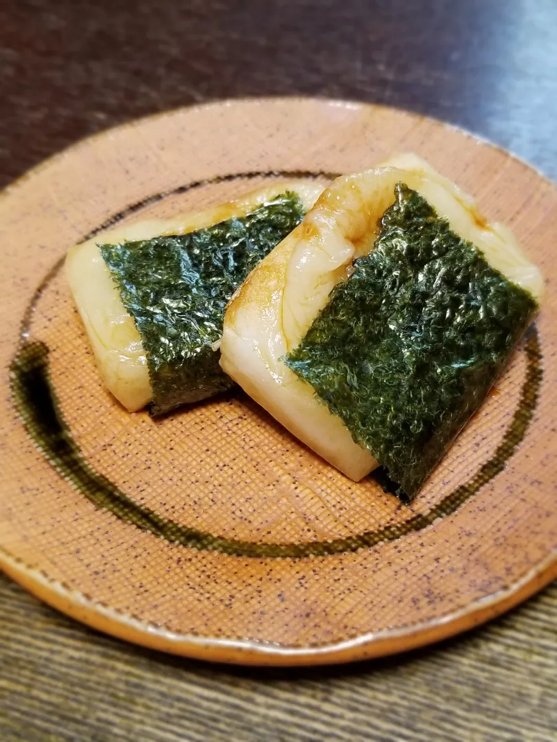 息子リクエスト👦トースターde磯辺餅|ぱんだのままんさん