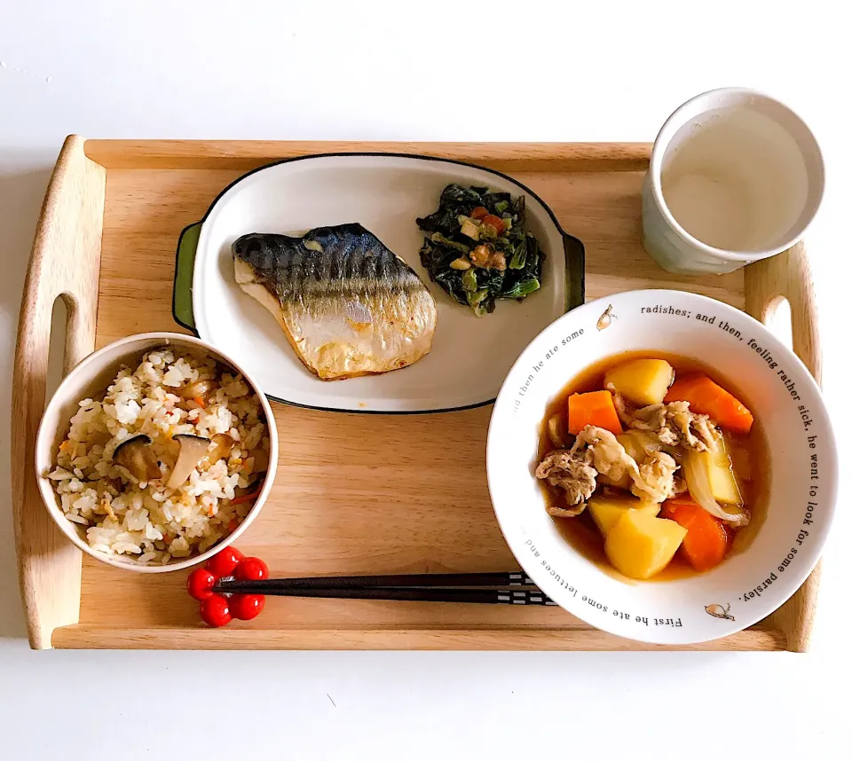 秋の和定食🍁🌾🍄|mayuさん