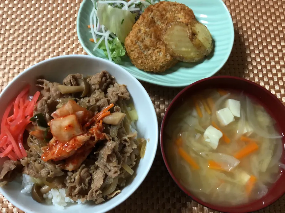 キムチ牛丼|ここなりさん