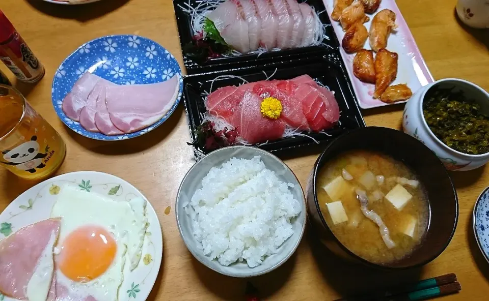 Snapdishの料理写真:晩ごはん🌃|しまだ ちえこさん