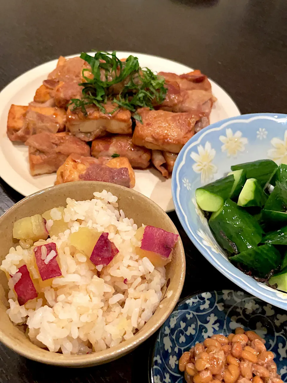 さつまいも玄米ご飯|雑草シェリーさん