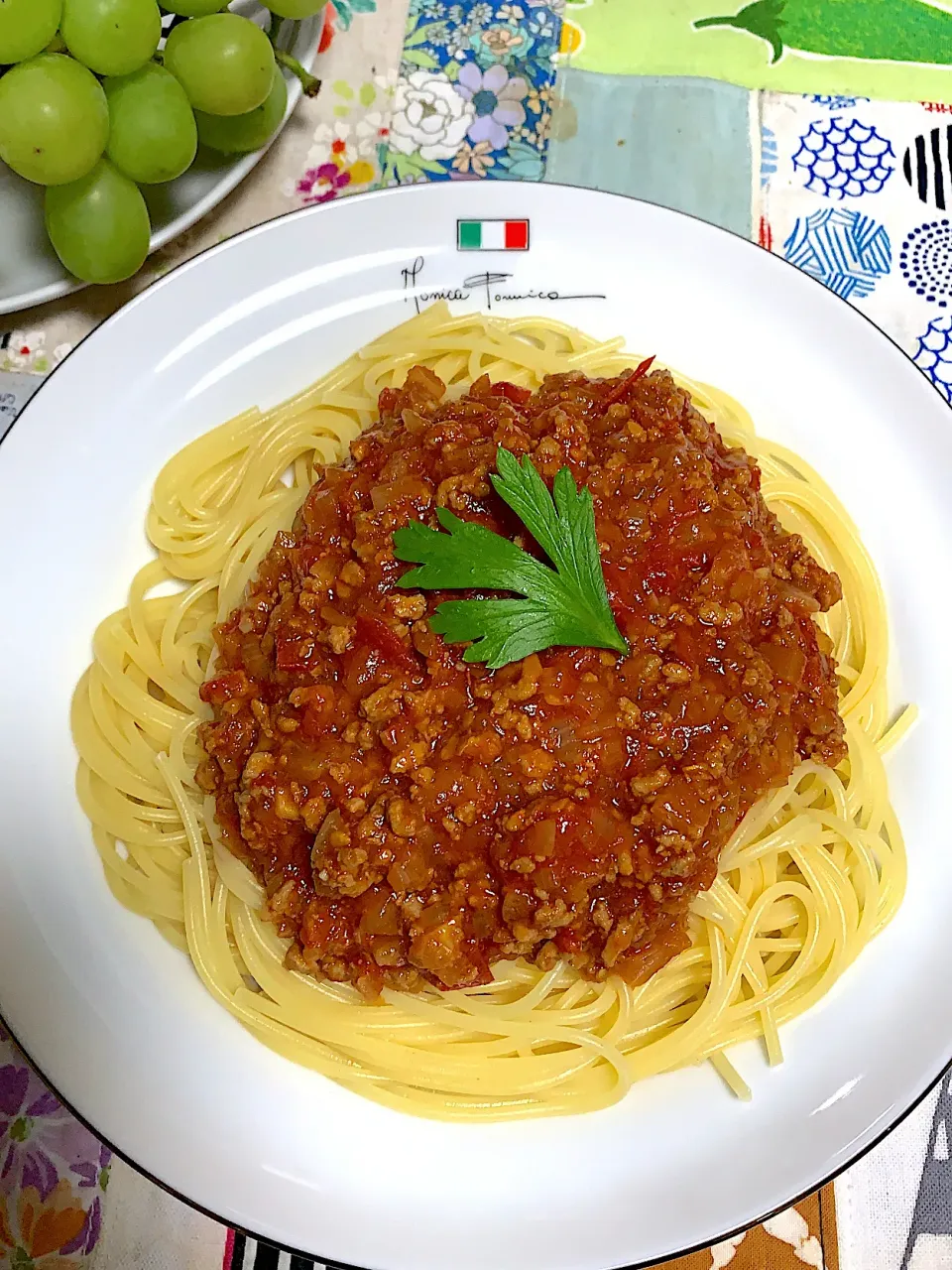 ミートソースパスタ🍝|イタパセさん