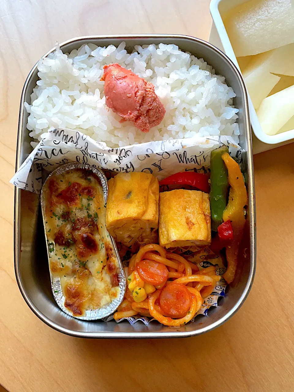 今日の中学生男子弁当🍱|はぴたさん