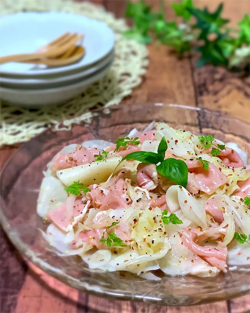 リピリピ♪あゆ♡の料理 生ハムと大根のマリネ♡|あゆさん