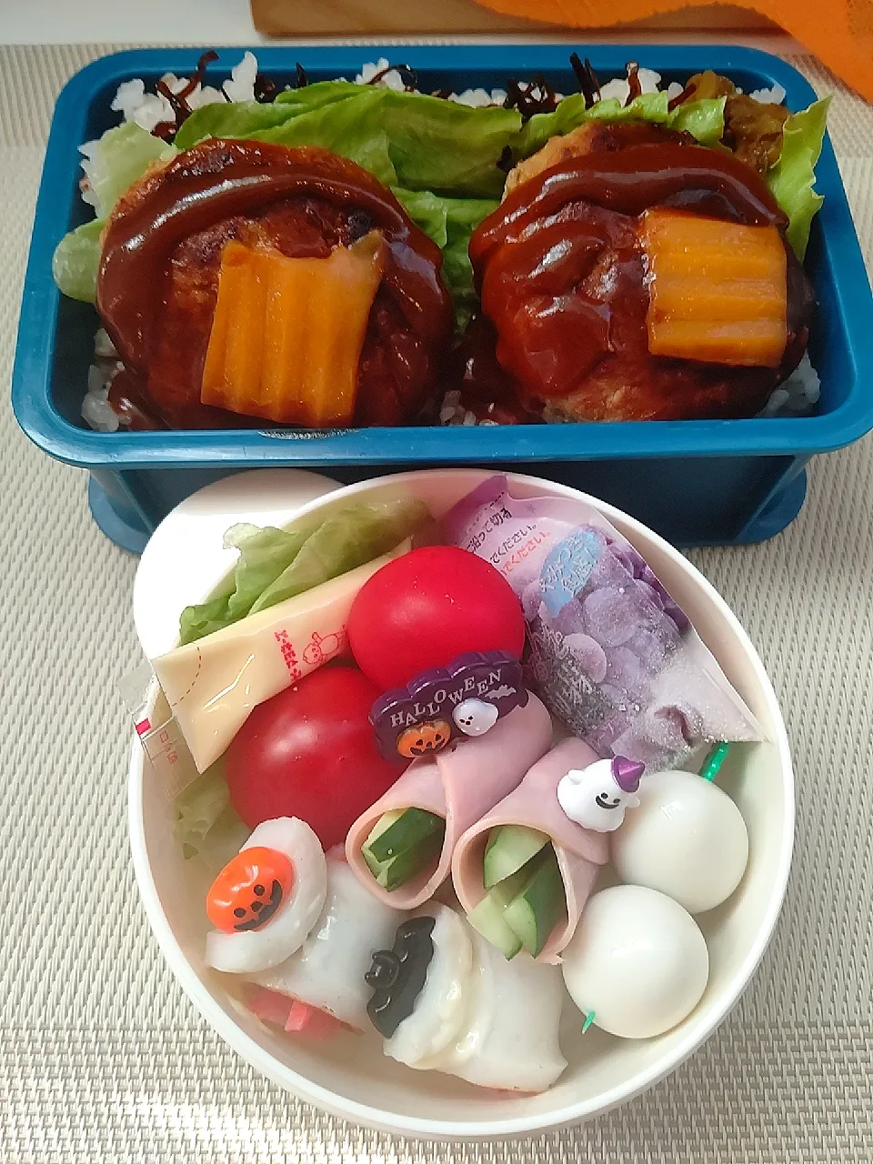 ハンバーグお弁当|まゆみさん