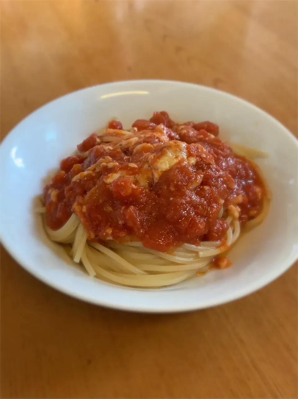 Snapdishの料理写真:トマトチーズパスタ|ゆきさん