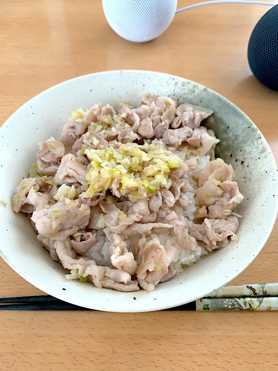 ねぎ塩豚カルビ丼|G0MAさん