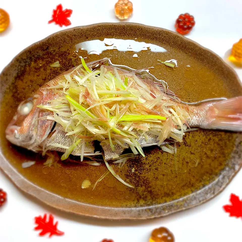 Snapdishの料理写真:まめころさんの料理 清蒸鮮魚|chicaocafeさん