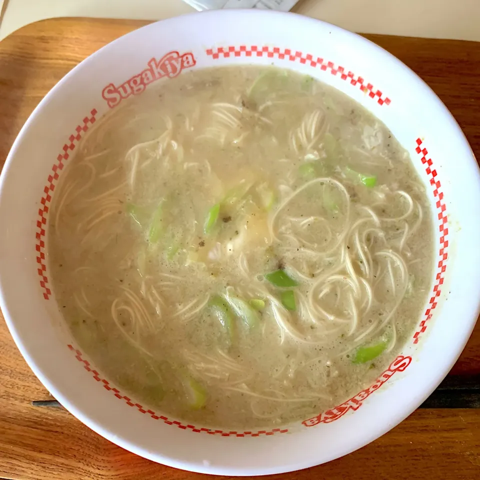 グリーンカレー煮麺(◍•ڡ•◍)❤|いつみさん