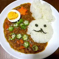 Snapdishの料理写真:お月見カレー|やんやんさん