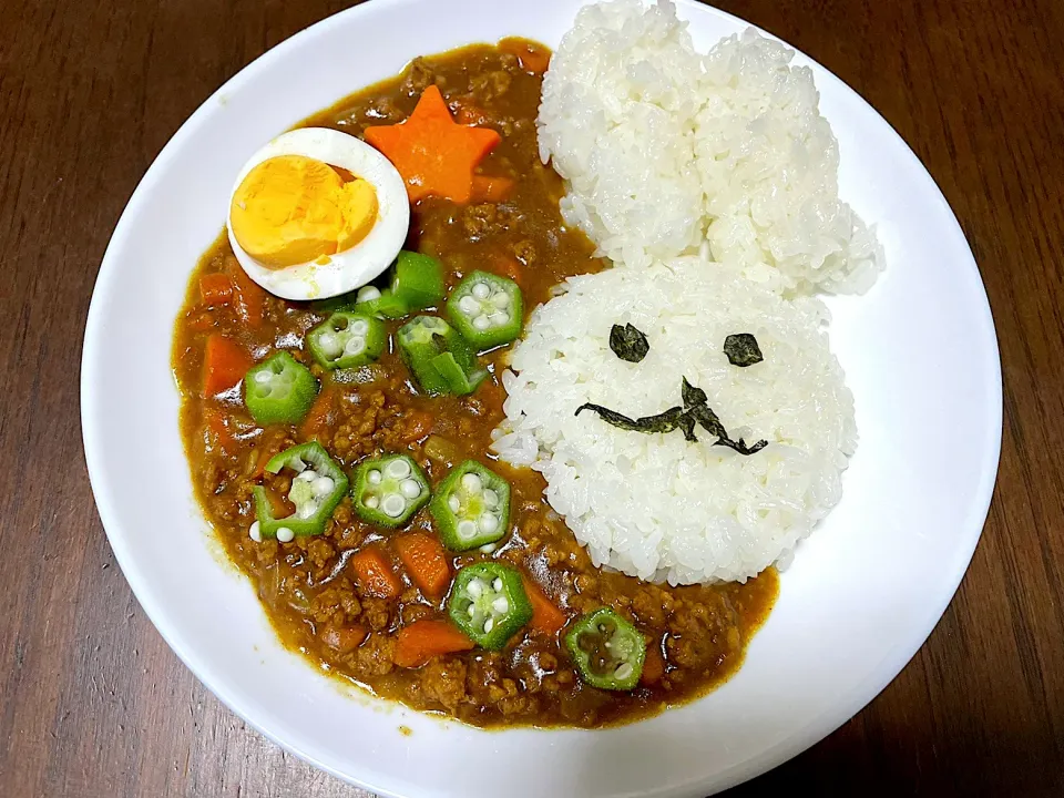 Snapdishの料理写真:お月見カレー|やんやんさん