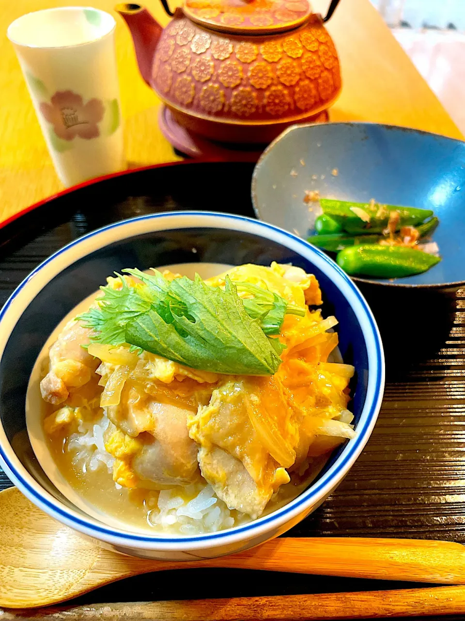 Snapdishの料理写真:親子丼で晩御飯|Mikaさん